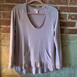 Lightweight v-neck sweater